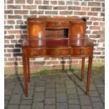 Reproduction lady's writing desk / bonheur du jour W 97cm Ht 105cm D 49cm