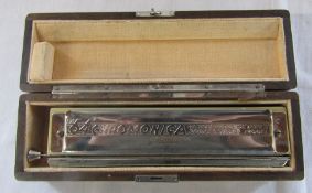 Hohner 64 Chomonica / harmonica with box