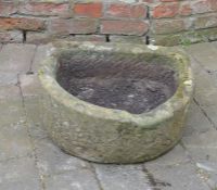 Stone trough W 51 cm