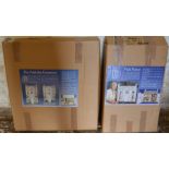 2 boxed The Dolls House Emporium doll's house kits: Berkley Basement & Park House