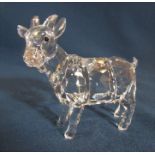 Boxed Swarovski goat L 7 cm 897351