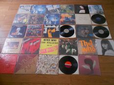 Approximately 60 LP's records (some still sealed) including Black Sabbath, Spiders From Mars,