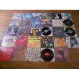 Approximately 60 LP's records (some still sealed) including Black Sabbath, Spiders From Mars,