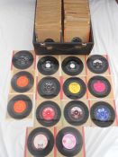 Approximately 300 x 1960's pressings 45's singles records including The Beatles, The Kinks, Eddie