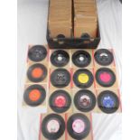 Approximately 300 x 1960's pressings 45's singles records including The Beatles, The Kinks, Eddie