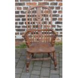 Windsor chair (cut down feet)