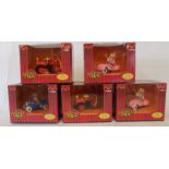 5 boxed Corgi The Muppets Show 25 years vehicles : Fozzie Bear's Car, Animal's Car x 2 & Miss