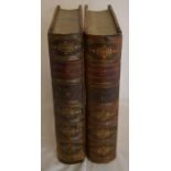 Two volumes of Latin Lexicon by James Bailey published in 1828