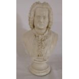 Bust of Bach H 21 cm