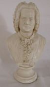 Bust of Bach H 21 cm