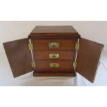 Small cabinet with three drawers H 29.5 cm