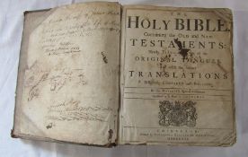 Georgian Holy Bible dated 1762