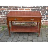 Edwardian serving table L 107 cm D 49 cm