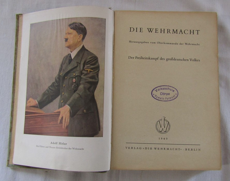 WWII interest - Die Wehrmacht book 1940 (The Army) - Image 2 of 2