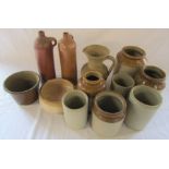 Assorted stoneware pots etc (some not shown in picture)