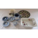 Various ceramics inc Wedgwood, Royal Doulton and Royal Worcester