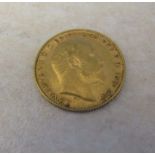 Edward VII half sovereign 1906