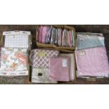Large quantity of pillow cases, bed sheets and duvet covers