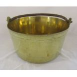 Brass preserving / jam pan weight 4.970 kg