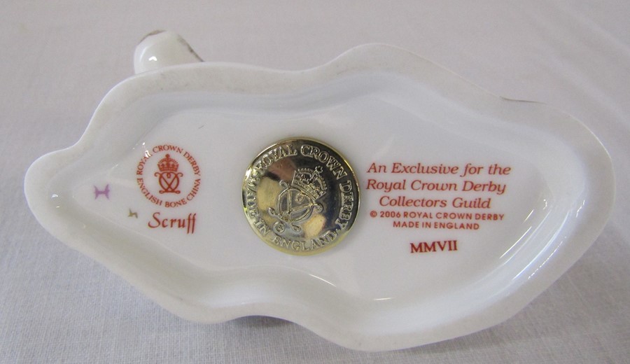 Royal Crown Derby paperweight - 'Scruff' exclusively for the Royal Crown Derby Collectors Guild, - Image 3 of 3