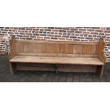 Church pew L 7' 8"