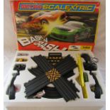 Micro Scalextric Bash and Crash inc Nissan 350z Alphine (and 2 extra Mclaren Formula One cars)