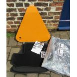 Wheel clamp & Toyota Hilux car seats and mats