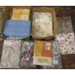 Large selection of patterned curtains
