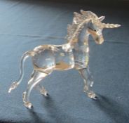 Swarovski Unicorn 630119 H 11.5 cm complete with box etc