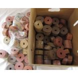 Large quantity of bus ticket reels from Leicester City Transport
