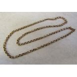 9ct gold necklace weight 8.1 g length 51 cm