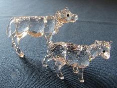 Swarovski goat kid 894593 and calf 905776 both complete with boxes etc