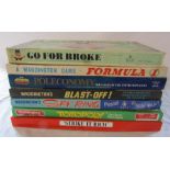 Selection of vintage board games inc Go for broke, Formula 1, Blast Off, Spy ring & Strike it Rich