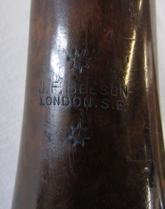 J F Beeson London wooden clarinet L 64 cm - Image 2 of 2