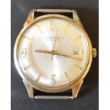 Garrard automatic 9ct gold gents wrist watch