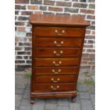 Tall chest of drawers H 111 cm L 65 cm D 43 cm