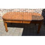 Edwardian dining table L 180 cm D 105 cm