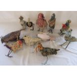 11 Daria Sikora OOAK handmade birds (primitive dolls)