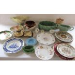 Various ceramics inc Sylvac, Royal Doulton, Aynsley, Wedgwood, Spode and Royal Winton