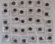 Selection of labelled Balban / Ala-ad-din coins