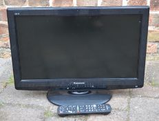 Panasonic 22" TV with remote control