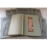 12 volumes of International Art past and present by Virtue & Co London