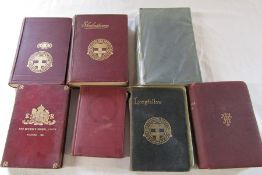 Various poetry books etc inc Sleaford & Kesteven High School for Girls 1902, King Edward's School