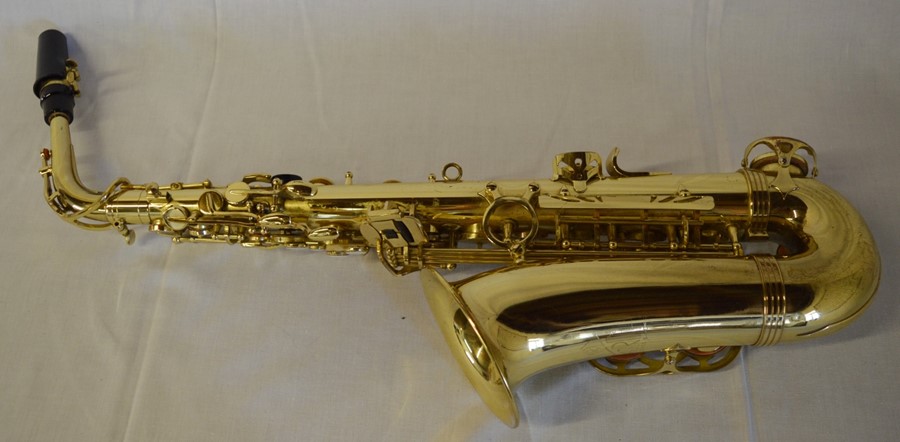 Trevor J James & Co. The Horn saxophone in a case with tutor books - Image 3 of 4