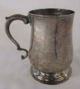 George III silver tankard London 1787 H 10.2 cm weight 6.01 ozt