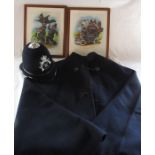 Lincolnshire Police helmet, cape & two prints