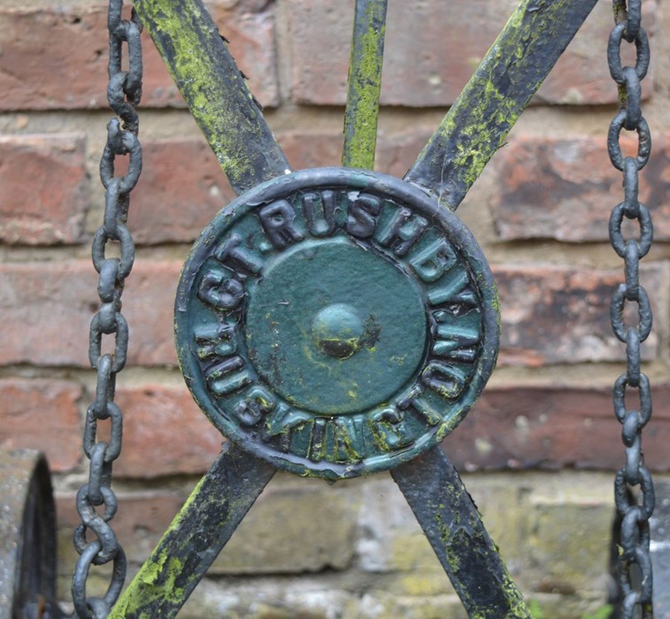 Sack lifting barrow maker T Rushby South Ruskington & a set of scales - Bild 2 aus 2