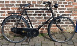 1932-35 Sunbeam Royal gents bicycle 24inch frame 26inch wheels with stainless steel rims No. 162293