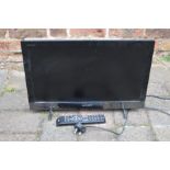 Small Sony television 21" with remote control