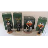 4 boxed Robert Harrop figures - Camberwick Green - PC McGarry and PC McGarry on motorbike, Doggie